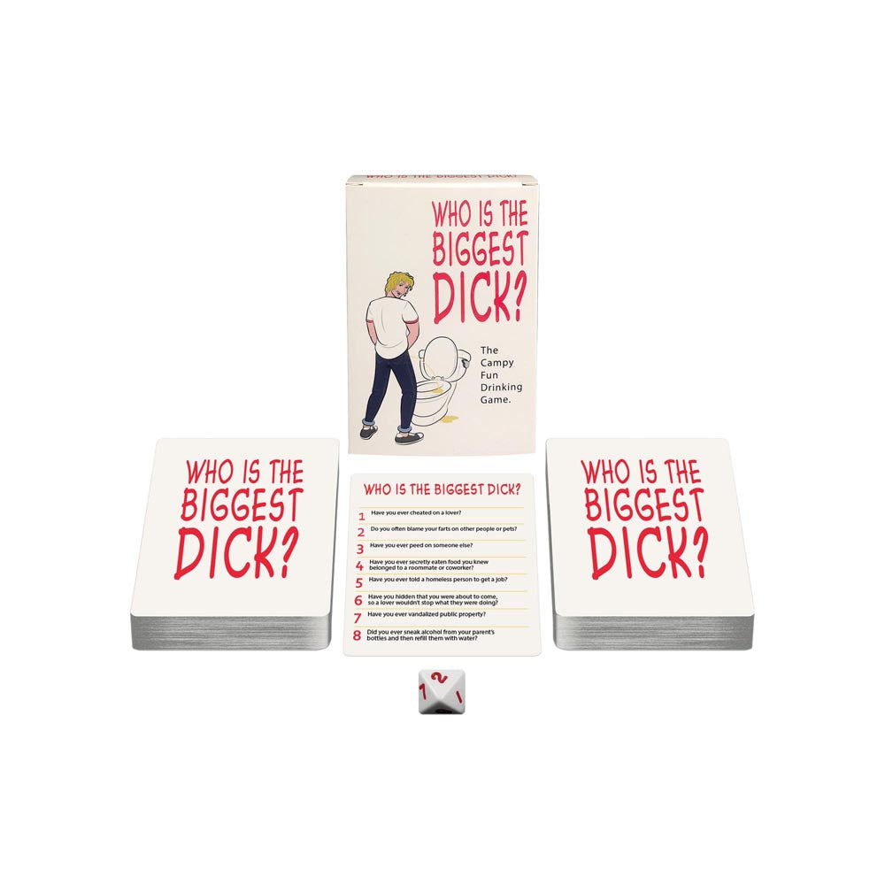 Who is the Biggest Dick? Drinking Game – EP Products Canada