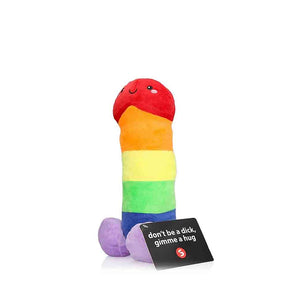 Penis Stuffy - 12" Rainbow Plushie