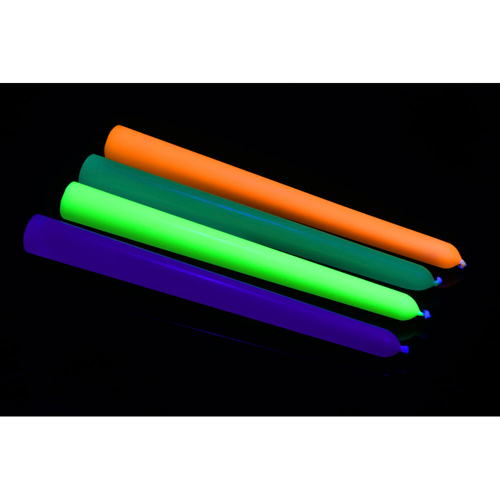 thumbnail image 2 of DirectGlow 5-Pack Blacklight Reactive Drip Candles - Glow Party Supplies UV Multi-Color (6 Inch) 2 of 6