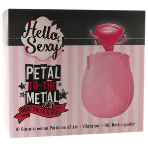 Petal to the Metal Rose Suction Vibe
