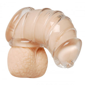 Detained Soft Body Chastity Cage - Clear