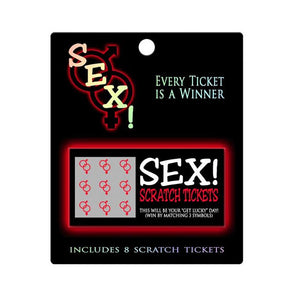 SEX! Scratch Tickets