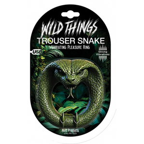 WILD THINGS - ANIMAL RINGS TROUSER SNAKE 10 FUNCTION LIQUID SILICONE