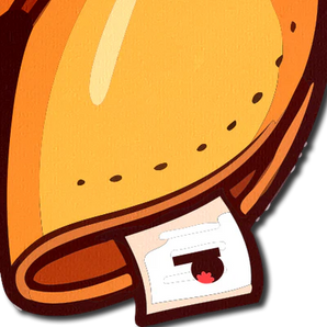 Sweet Golden Fortune Cookie Pasties