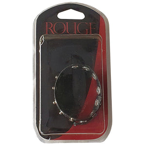 Leather Single Multi Snap Cock Strap / Silver Snap Buttons