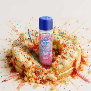 Skins Birthday Cake Water Based Lubricant 4.4 fl oz