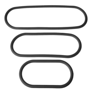 Xplay Silicone Slim  Wrap Ring 9, 12, 15  3-pack