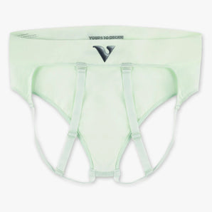 Womens Medium - JockVStrap Rib Briefs - Mint