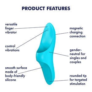 TESTER - Teaser Finger Vibe - Light Blue