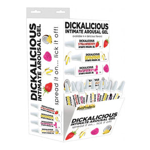 Dickalicious Penis Arousal Cream - 144pc display