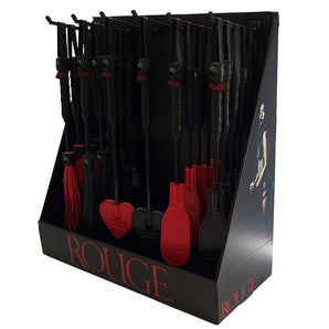 Mini Bondage Range Counter Display with 36 mixed mini crops & floggers