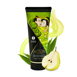 TESTER - Kissable Massage Creams 200 ml/ 7 fl.oz - Pear & Exotic Green Tea