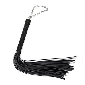 Black on Black Flogger 16"