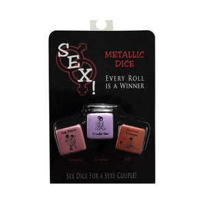 Dice: SEX! Metallic Dice