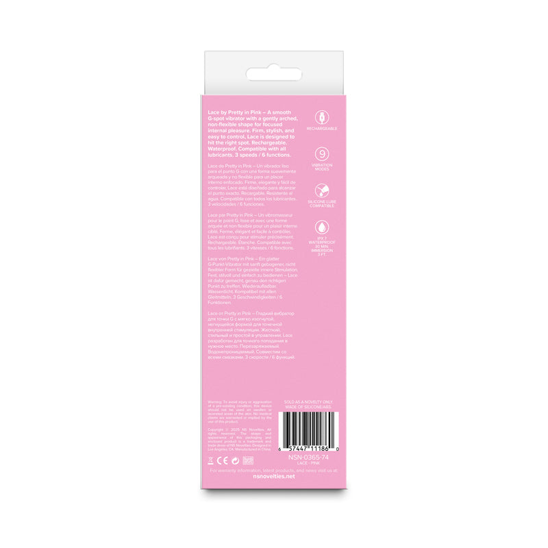 Pretty in Pink - Lace - Pink – EP Products Canada