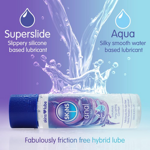 Skins Anal Hybrid Silicone/Water 4.4oz