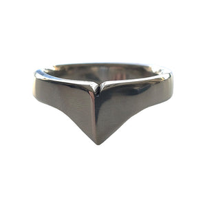 Stainless Steel Taj Ring - 32mm