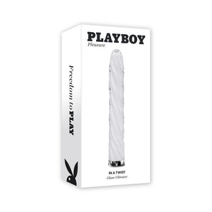 TESTER - Playboy In A Twist glass vibe