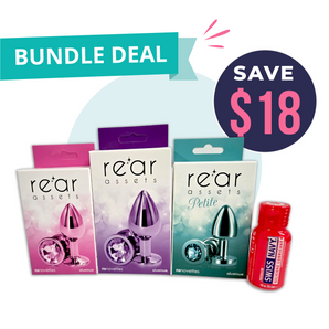 Rear Assets Anal Plug Training Value Bundle