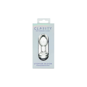 Clarity - Glass Dildo - Utopian Bloom