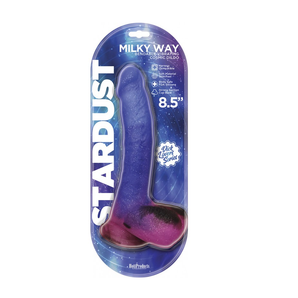 STARDUST- MILKY WAY - 8.5" Multi Speed VIBRATING RECHARGABLE DILDO