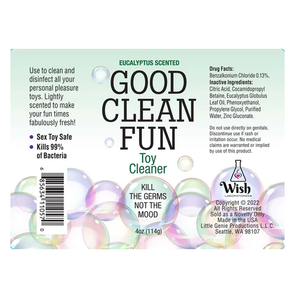 GOOD CLEAN FUN, EUCALYPTUS 4oz