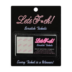Let’s F*ck! Scratch Tickets - 8 coupons