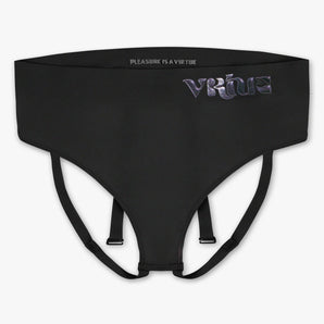 Womens Small - JockVStrap Sheer Briefs - Black