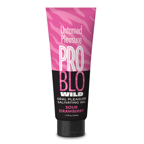 PROBLO Wild, Oral Pleasure Salivating Gel, Sour Strawberry 1.5oz