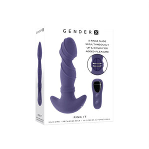 TESTER - Gender-X  Ring It with Remote
