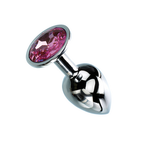 Adam & Eve Pink Gem Anal Plug Small