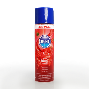 Skins Strawberry Water Based Lubricant 4.4 fl oz