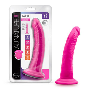 Au Naturel Bold Jack 7" Dildo - Pink