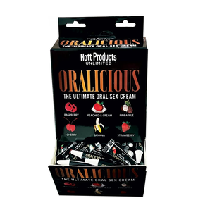 ORALICIOUS ASSORTED FLAVORS 144PC/DISPLAY 2ML TUBES