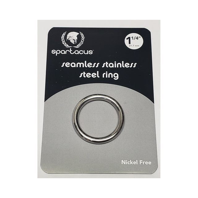 Seamless Stainless Steel Ring 1.25"