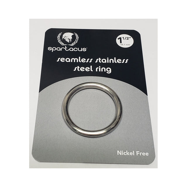 Seamless Stainless Steel Ring 1.5"
