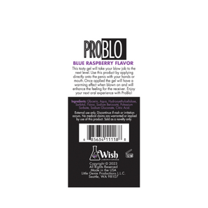 Problo Oral Pleasure Gel -Blue Raspberry