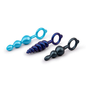 b-Vibe Beaded Butties Bundle 3pc plugs