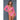 Floral Delight Bodystocking - Hot Pink