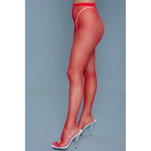 Up All Night Pantyhose - Red