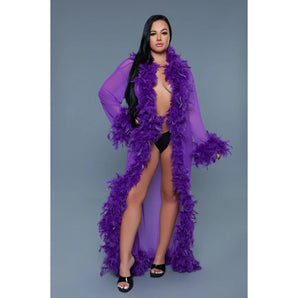 Glamour Robe - Violet