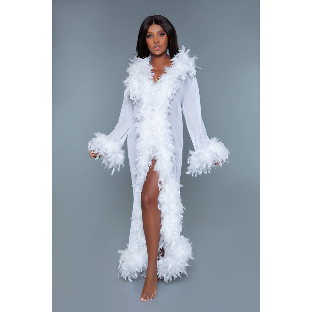 Bc Robe Glamour Robe - White – EP Products Canada