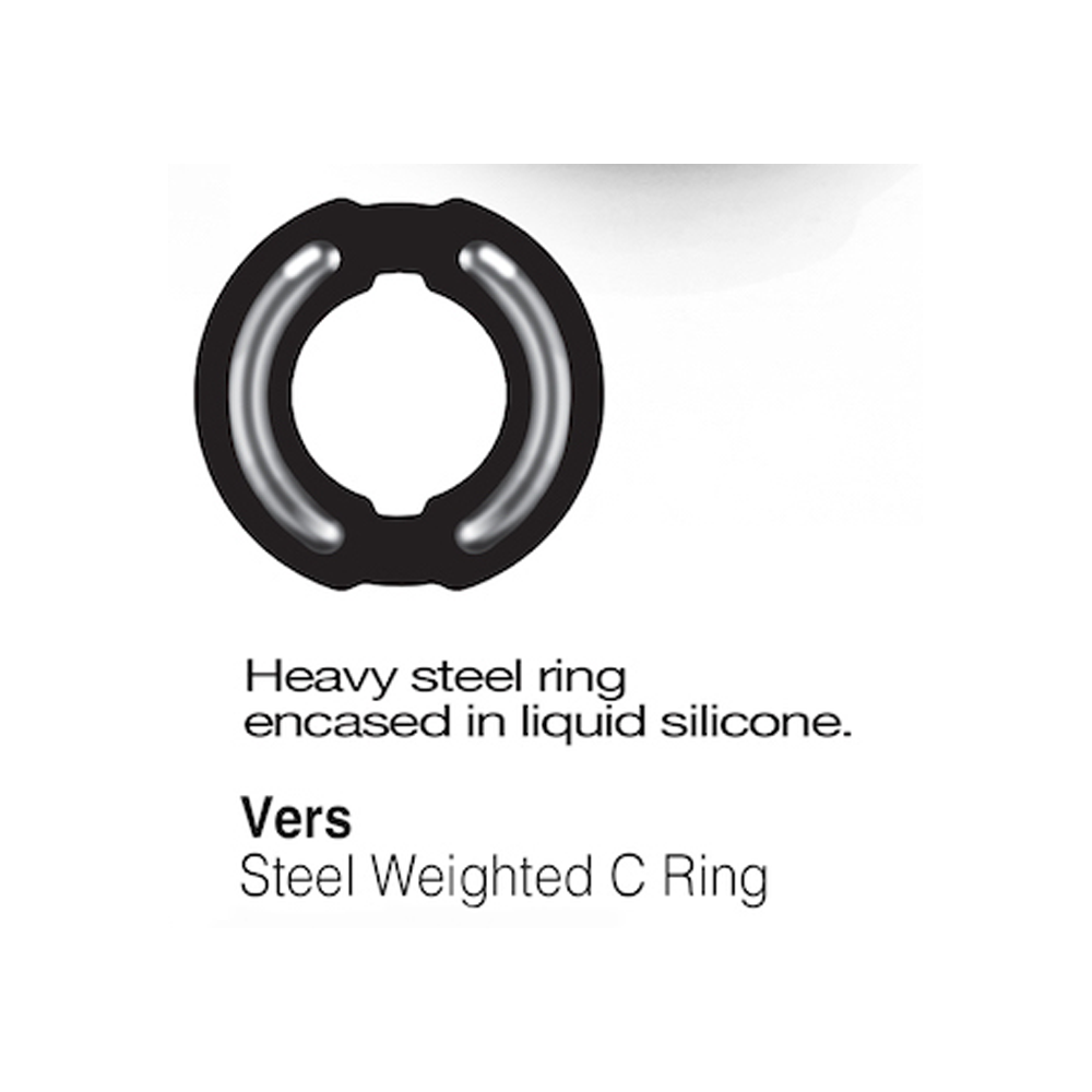 Steel Weighted Liquid Silicone C Ring – EP Products Canada