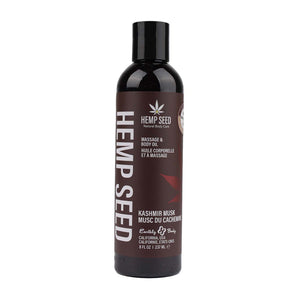 Hemp Seed Mass/Body Oil Kashmir Musk 8oz