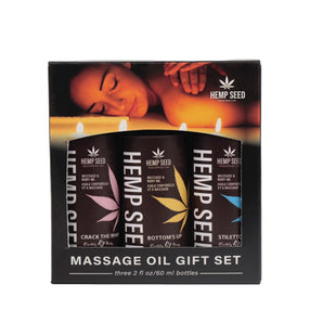 HempSeed Valentine BDSM Massage Oil Set