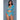 Floral Delight Bodystocking - Turquoise