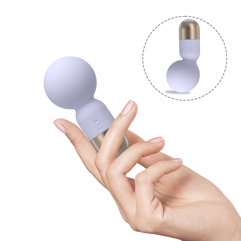 Pokewan Pocket Mini Vibrating Wand - Pur – EP Products Canada