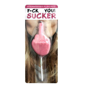 F*ck You Sucker – Middle Finger - Pink *