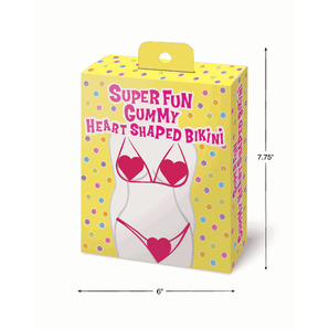 Super Fun Gummy Heart Shaped Bikini Set