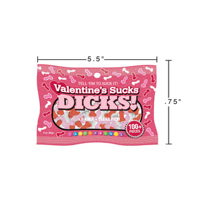 Valentines Sucks Dicks Candy 3oz bag